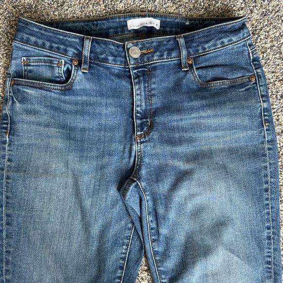 Loft Made and Love Curvy Skinny Croped Jeans size 6/28 - Picture 3 of 9